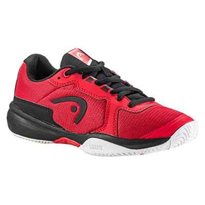 HEAD Sprint 3.5 Junior Zapato de Tenis, Unisex Kids, Rojo/Negro, 36