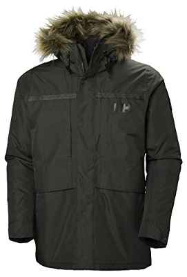 Helly Hansen Coastal 2 Parka Aislado Chaqueta Impermeable, Unisex Adulto, Beluga, M