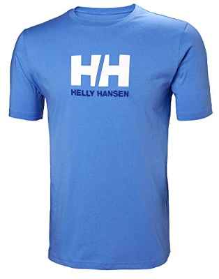Helly Hansen Hh Logo T-shirt, Camisa Hombre, Azul (Blue), L