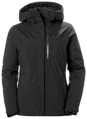 Helly Hansen Jr Lifa Merino Midweight Set, Chaqueta De Esquí Para Mujer, Negro (Black), L