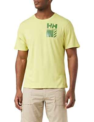 Helly Hansen LIFA Tech Graphic-Camiseta, 455 Endive, XX-Large para Hombre
