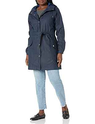 Helly Hansen W Kirkwall Raincoat Jacket, Mujer, Azul Navy, XL