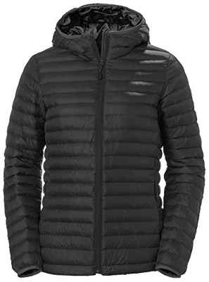 Helly Hansen W Sirdal Hooded Insulator Jacket Chaqueta, Mujer, Black, L