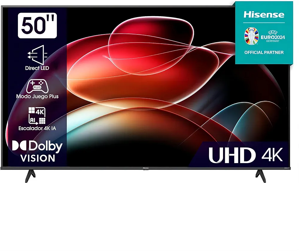 Hisense 50A6K UHD 4K VIDAA Smart TV, 50 
