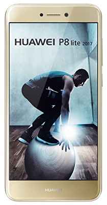 Huawei P8 Lite - Smartphone Libre de 5.2" IPS LCD (3 GB RAM, 16 GB, cámara 12 MP, Android 7.0), Color Dorado