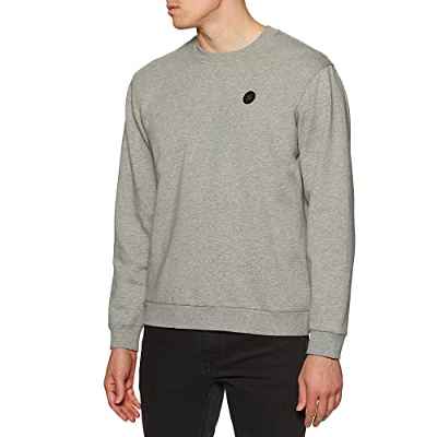 Hurley M Capetown Heat Crew, Dk Grey Htr, L