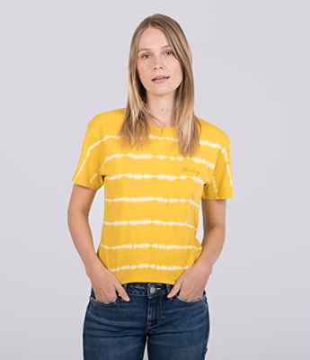 Hurley W Oceancare Palm Stripes SS tee