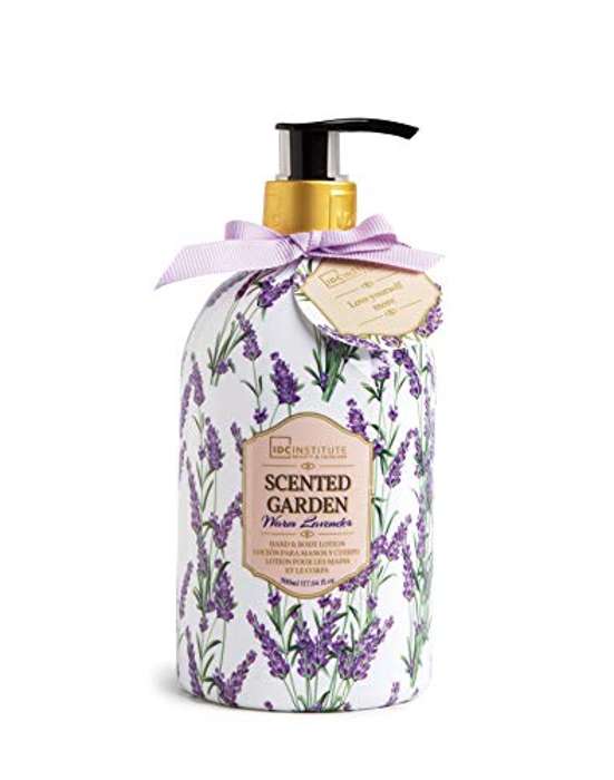 IDC INSTITUTE Loción corporal scented garden-lavanda- 500 ml.