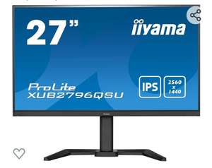 Iiyama XUB2796QSU-B5 - Monitor 27", IPS, QHD, 75Hz, 1H1DP, HAS