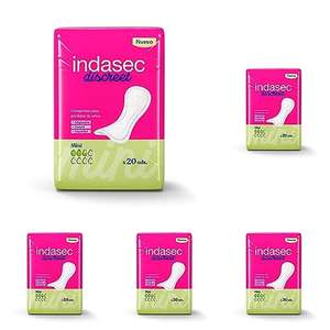 Indasec Discreet Mini, 20 unidades (Paquete de 5)