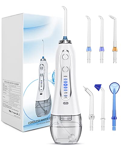 Irrigador bucal inalámbrico eléctrico