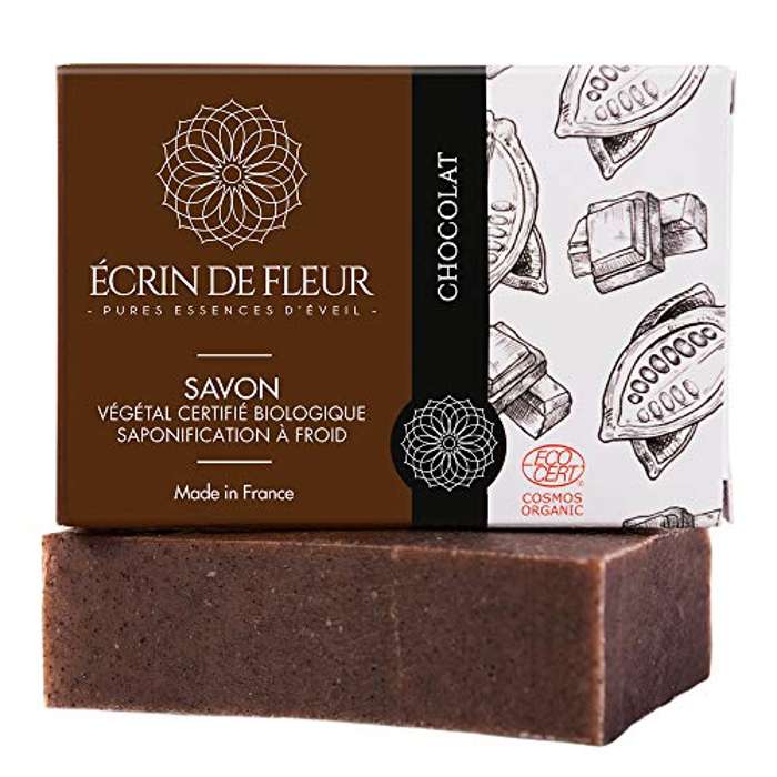 Jabón de Chocolate | Certificado Orgánico | Hecho a mano en Francia