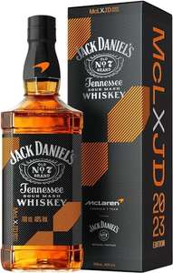 Jack Daniel's Tennessee Whiskey Old No.7, 40% Volumen Alcohol, Botella y Caja de Edición de McLaren