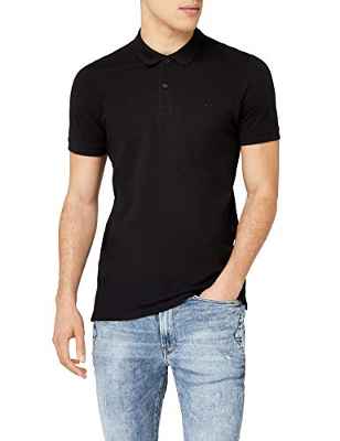 Jack & Jones  Jjebasic Polo SS Noos - Camiseta para Hombre, Negro , Talla XL