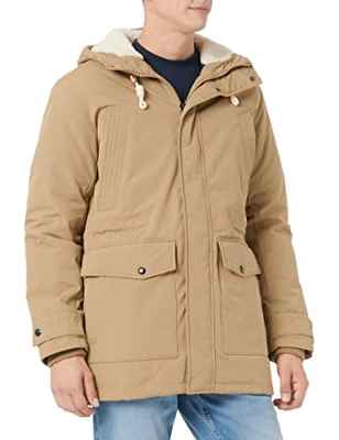 Jack & Jones Jjemash Parka Sn Chaqueta, Elmwood, L para Hombre