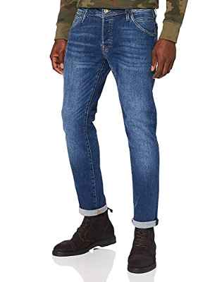 Jack & Jones Jjiglenn Jjfox Agi 204 50sps Noos Jeans, Azul Denim, 31W x 34L para Hombre