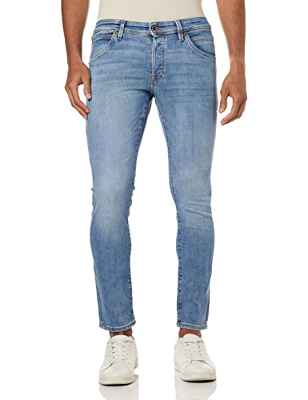 Jack & Jones Jjiglenn JJFOX SPK 604 50SPS Noos Jeans, Azul Denim, 30W x 32L para Hombre