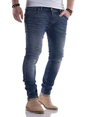 Jack & Jones Jjiliam Jjoriginal Agi 005 Noos Vaqueros Skinny, Azul (Blue Denim Blue Denim), 29W / 30L para Hombre