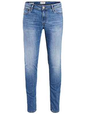 Jack & Jones Jjiliam Jjoriginal Am 815 Noos Jr Jeans, Azul Mezclilla, 14 años para Niños