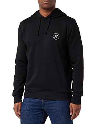 Jack & Jones Jjjaxon-Sudadera con Capucha (2 Unidades), Black/Pack:Black+dustyolive, L para Hombre