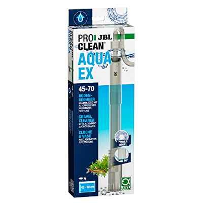 JBL PROCLEAN Aqua EX 45-70, 6142800, Limpiador de Suelo para acuarios de 45 a 70 cm de Altura, Campana de abono