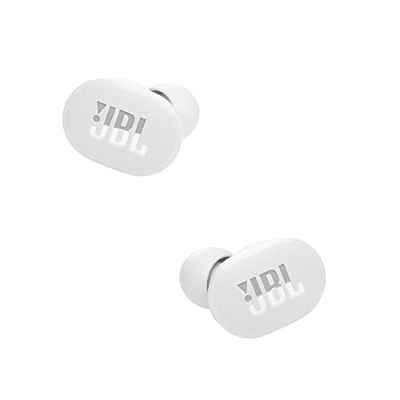 JBL TUNE 130NC TWS Auriculares inalámbricos In Ear True Wireless Bluetooth IPX4 con micrófono incorporado para música, deportes y llamadas, hasta 40h de batería, estuche de carga, blanco