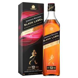 Johnnie Walker Black Label Sherry Finish, whisky escocés mezcla, 700 ml