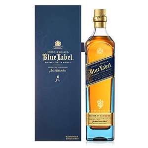 Johnnie Walker, Blue label whisky, Escocés blended, 700 ml (Solo en Valencia)