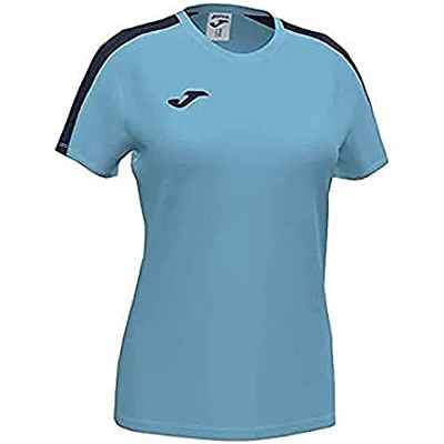 Joma Academy Camiseta Juego Manga Corta, Niñas, Turquesa Marino, XS