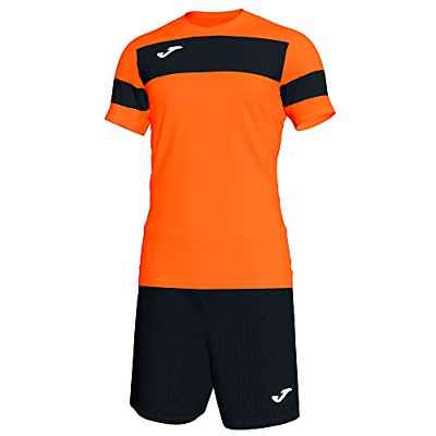 Joma Academy II M/Corta Traje de Entrenamiento, Hombre, Naranja-Negro