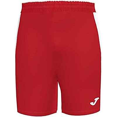 Joma Academy III Pantalon equipaciones, Niños, Rojo-Blanco, XS