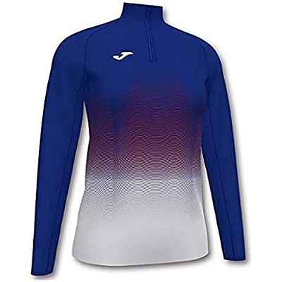 Joma Elite VII Sudadera Running, Mujer, Royal Blanco Rojo, XL