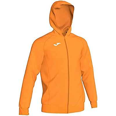 Joma Menfis Chaqueta, Niños, Naranja flúor, 6XS