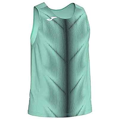 Joma Olimpia Camisetas, Niños, Verde-Negro, XS