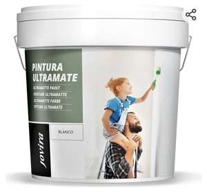 JOVIRA PINTURAS Pintura Ultramate Exterior/Interior Lavable, super cubriente, blanco (5 Kilos)