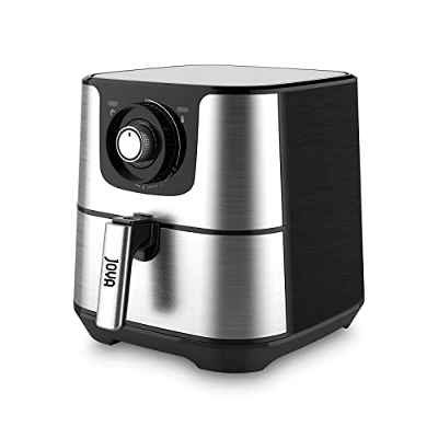 JOYA Freidora sin Aceite 5.5L XXL Freidora , 1700W Air Fryer, Temperatura y Temporizador Ajustable, Sin BPA ni PFOA [ A+++ ]