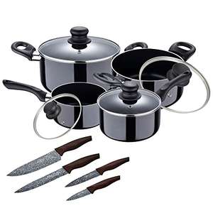 Juego de batería de cocina San Ignacio + 4 chuchillos