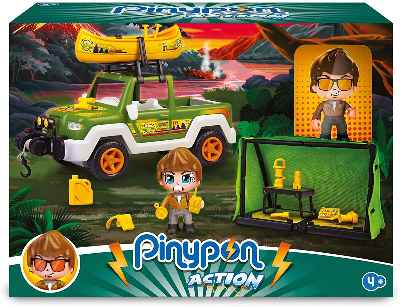 Juego Pinypon Action Wild: Pickup de rescate 