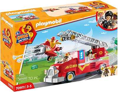 Juego #Playmobil Duck on call: Camión de bomberos