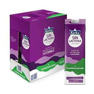 Kaiku Leche sin Lactosa Semidesnatada 6L