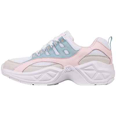 Kappa Overton Unisex, Zapatillas Adulto, Blanco (White/Mint 1037), 37 EU