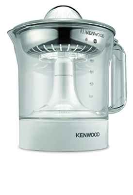 Kenwood JE290 - Exprimidor de Zumo de Naranjas(40 W, 1 L de capacidad, rotación en 2 sentidos), color blanco