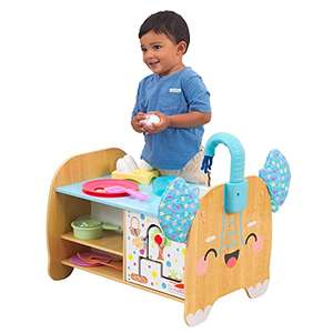 KidKraft Foody Friends: Elefante Divertido Cocina de Juguete de Madera