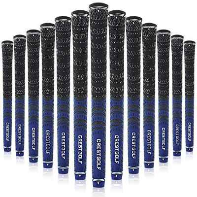 Kofull Grips de Golf Grips para Palos de Golf (Fibra de Carbono, 13 Unidades), Azul Oscuro-Standard