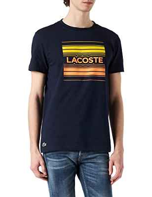 Lacoste TH0851 Camiseta, Marine, XL para Hombre