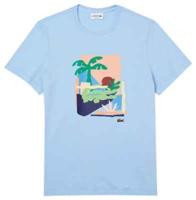 Lacoste TH2645 Camiseta, Panorama, L para Hombre