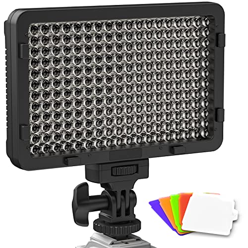 Lámpara LED para fotografía con filtros RGB
