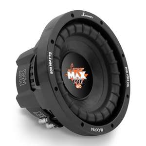 Lanzar MAXP84 - Subwoofer (16.5 cm, 4Ohm, 800W), color negro