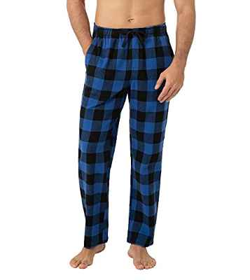 LAPASA Pantalon Pijama Hombre Invierno Pijama Algodon Pantalon Pijama Hombre Largo Franela M39 S Multicolor