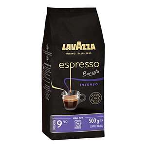 Lavazza, Espresso Barista Intenso, Café en Grano Natural Tostado 500gr